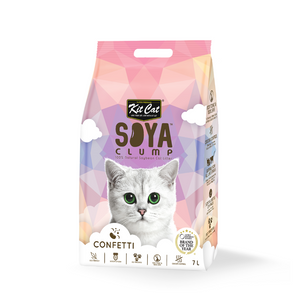 Kit Cat Soya Clump Cat Litter - Confetti