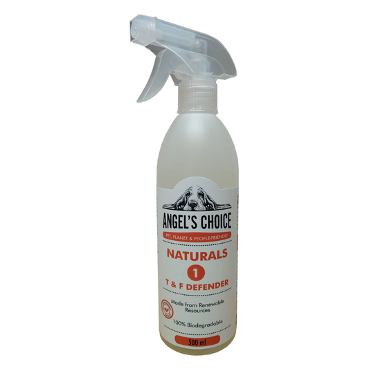 Angel's Choice Naturals 1 (Previously Tick & Flea Spray for Dogs) - 500ml & 5L